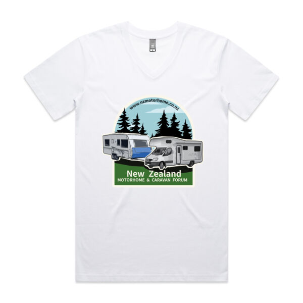 NZMHF Mens V-Neck T-Shirt Thumbnail